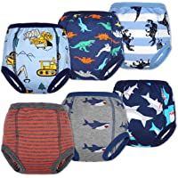 Los mejores  - Flyish – Ropa interior de entrenamiento- juego de 6- para bebés- para niños y niñas de 12 meses a 5 años azul 3 años